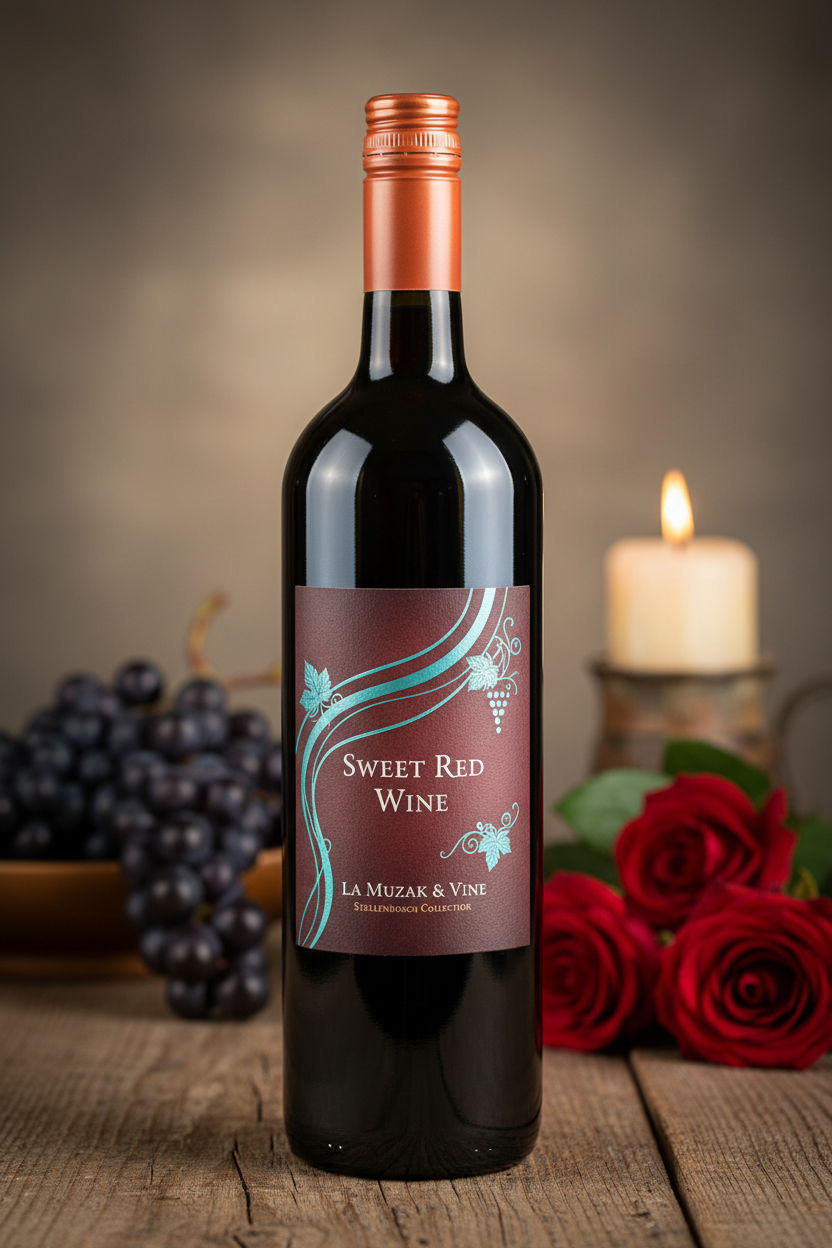 Sweet Red Wine — LA Muzak & Vine Stellenbosch Collection